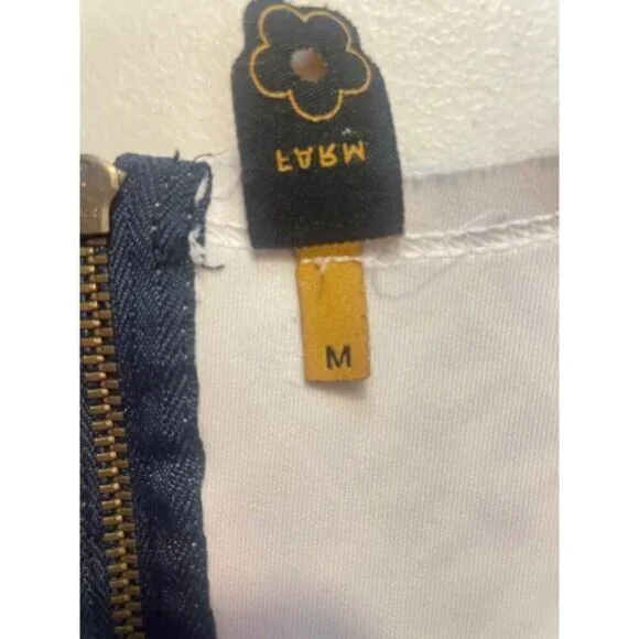 Farm Rio Boho Stretch Sleeveless bodycon Mini Dress Medium runs small - Picture 5 of 6